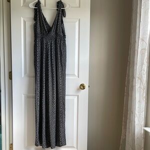 Shinestar Monochrome Patterned Jumpsuit